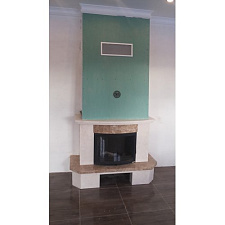 Камин на заказ с топкой Мета Панорама 700