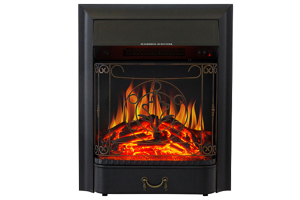 Royal Flame Sorrento с очагом Majestic FX Black белый дуб_2